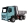 Camion ribaltabile Mercedes GIGA TRUCKS 65 cm blu/grigio