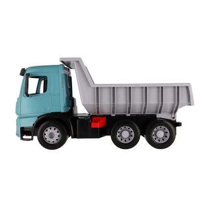 Camion ribaltabile Mercedes GIGA TRUCKS 65 cm blu/grigio