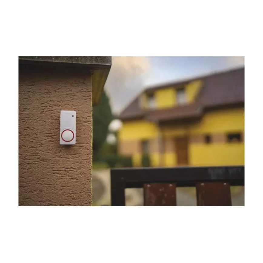 Campanello con presa wireless 230V IP44