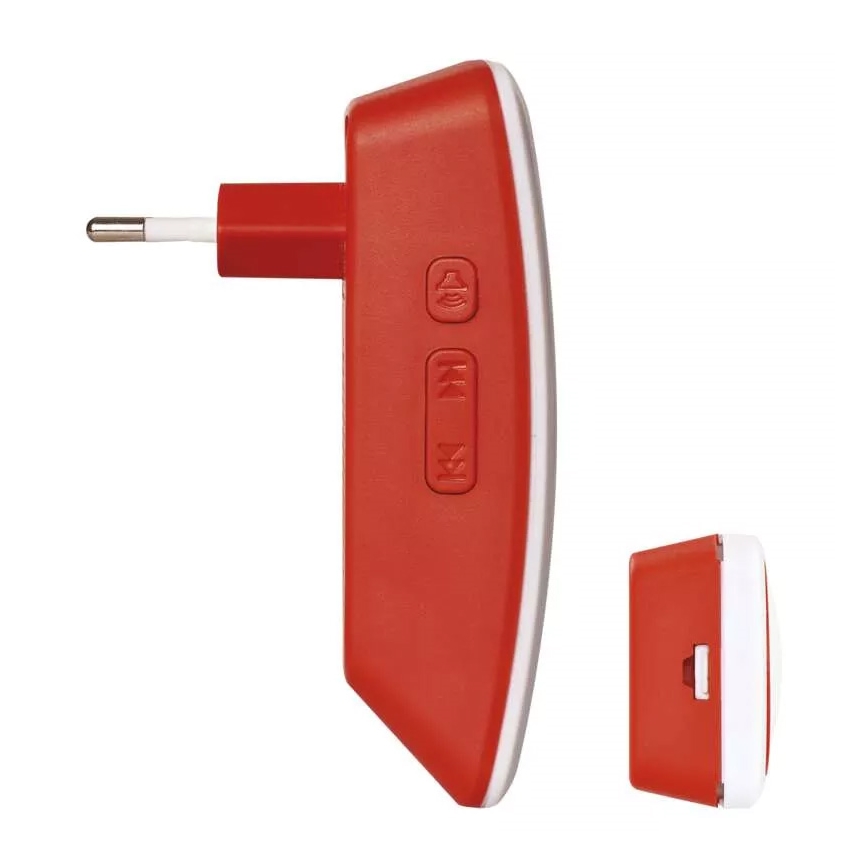Campanello con presa wireless 230V IP44