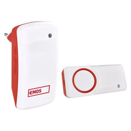 Campanello con presa wireless 230V IP44