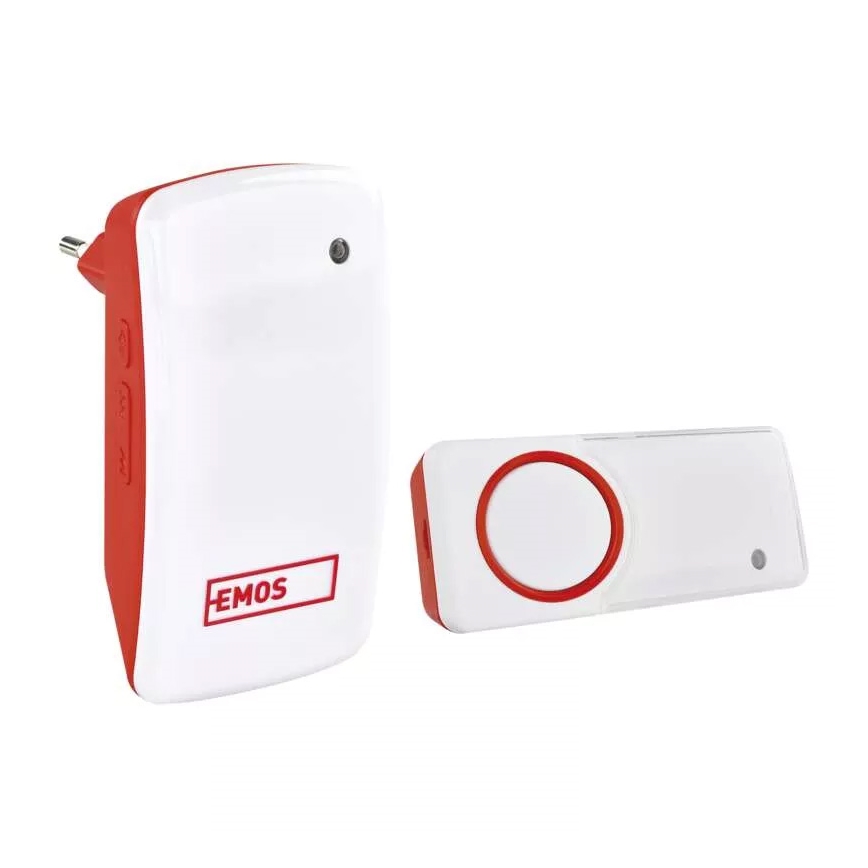 Campanello con presa wireless 230V IP44