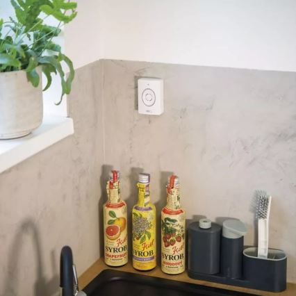 Campanello video wireless con sensore di movimento GoSmart 12V/3xAA IP44 Wi-Fi Tuya