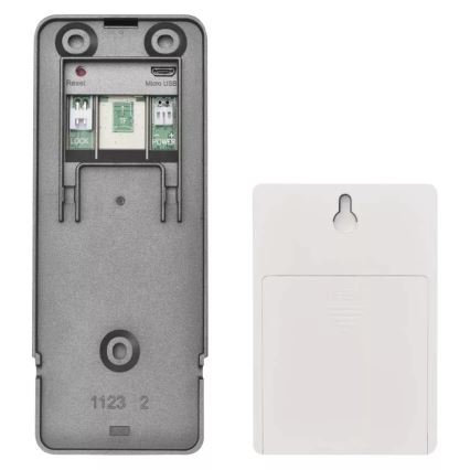 Campanello video wireless con sensore di movimento GoSmart 12V/3xAA IP44 Wi-Fi Tuya