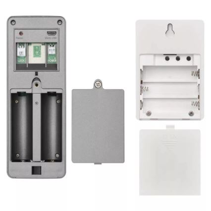 Campanello video wireless con sensore di movimento GoSmart 12V/3xAA IP44 Wi-Fi Tuya