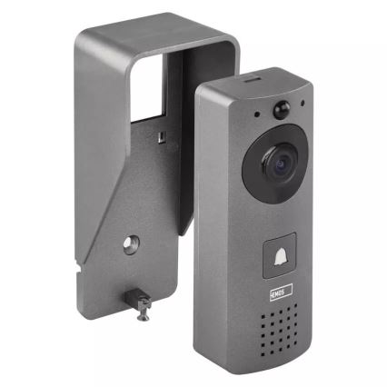 Campanello video wireless con sensore di movimento GoSmart 12V/3xAA IP44 Wi-Fi Tuya
