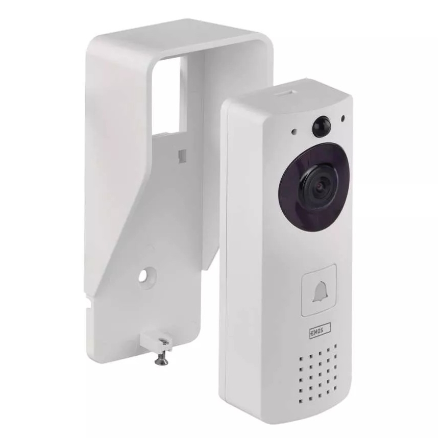 Campanello video wireless con pannello solare GoSmart 4400 mAh 3xAA IP44 Wi-Fi Tuya