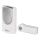 Campanello wireless 3xAA/1xCR2032 IP44 bianco/argento