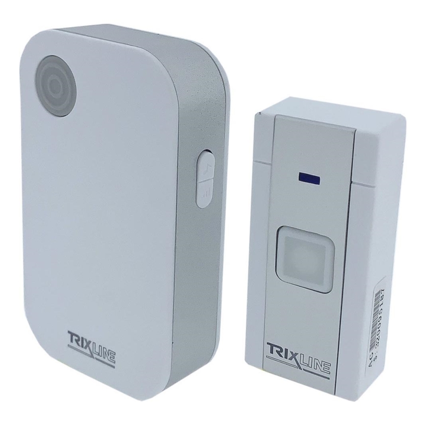 Campanello wireless BELL 1x23A + 3xAAA bianco