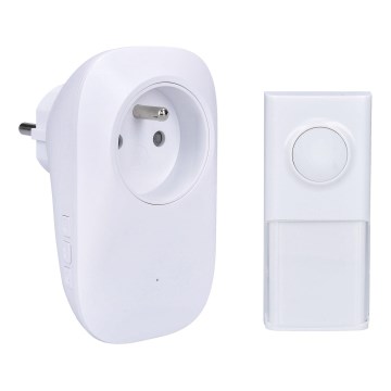 Campanello wireless da presa 230V/1xLR23A IP55