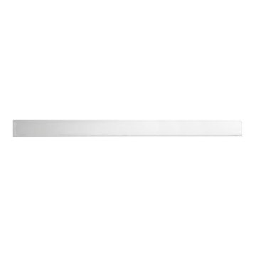 Canalina di scarico 99,5x2,3 cm in acciaio inox/argento