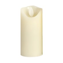 Candela LED/2xAA bianco caldo 12,5 cm