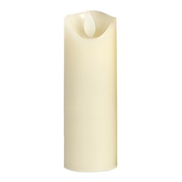 Candela LED/2xAA bianco caldo 15 cm