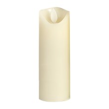Candela LED/2xAA bianco caldo 17,5 cm