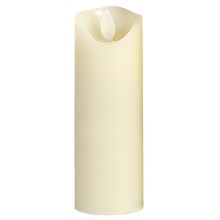 Candela LED/2xAA bianco caldo 20 cm