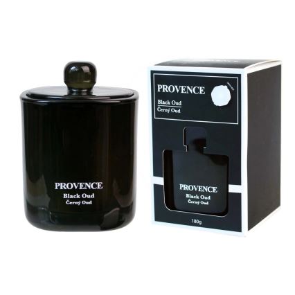 Candela profumata BLACK OUD 180 g 25 ore.