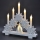 Candelabro natalizio a LED 5xLED/2xAA bianco caldo