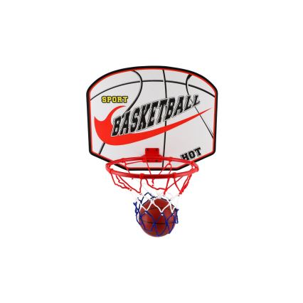 Canestro da basket con pallone