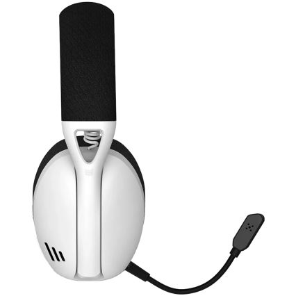 Canyon - Cuffie wireless con microfono 400 mAh bianco