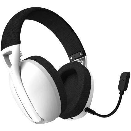 Canyon - Cuffie wireless con microfono 400 mAh bianco