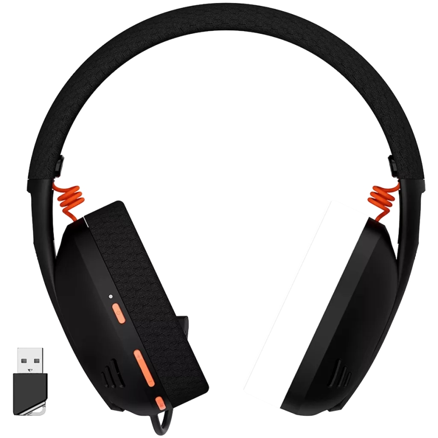 Canyon - Cuffie wireless con microfono 400 mAh nero