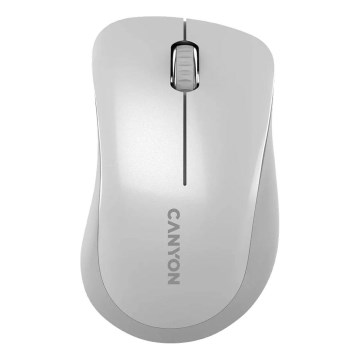 Canyon - Mouse ottico wireless con sensore Pixart MW 1200 DPI 2xAAA bianco