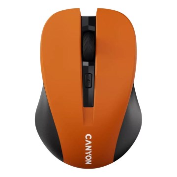 Canyon - Mouse senza fili 800/1000/1200 DPI 2xAAA arancione