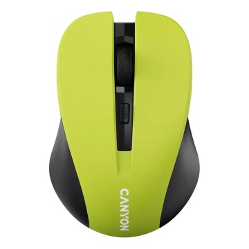 Canyon - Mouse senza fili 800/1000/1200 DPI 2xAAA giallo