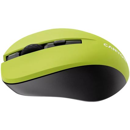 Canyon - Mouse senza fili 800/1000/1200 DPI 2xAAA giallo