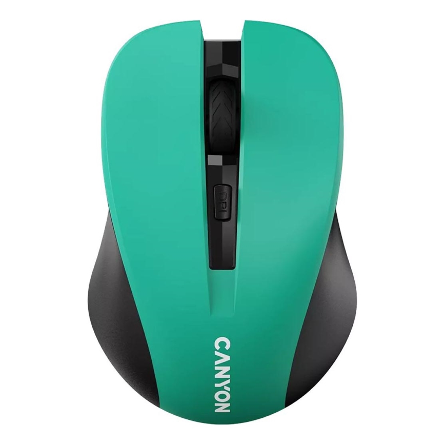 Canyon - Mouse senza fili 800/1000/1200 DPI 2xAAA verde