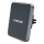 Canyon - Supporto magnetico per telefono da auto con funzione di ricarica wireless Qi 5V, design quadrato, nero