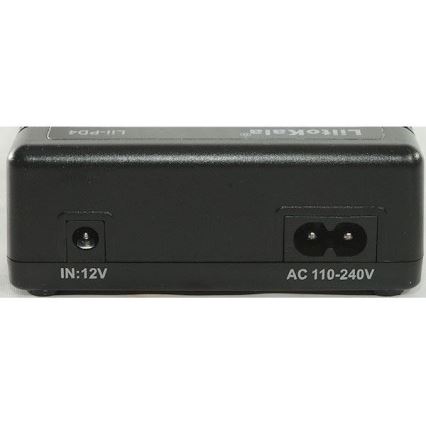 Caricabatterie per pile A/AA/AAA e per celle 18650/20700/26650/22650