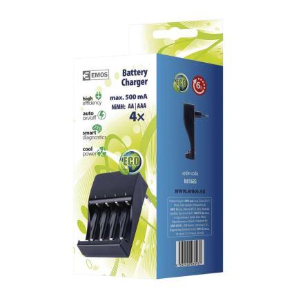 Caricabatterie SMART4 AAA/AA 230V
