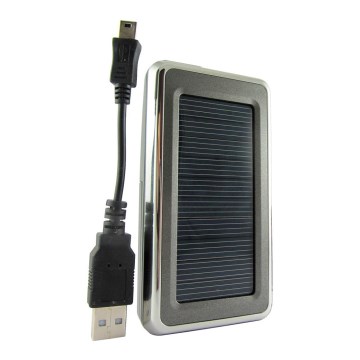 Caricabatterie solare BC-25 2xAA/USB 5V