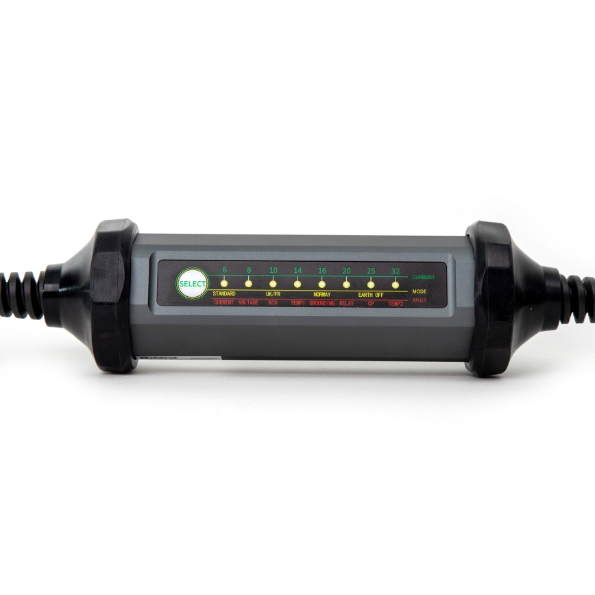 Caricabatterie portatile per veicoli elettrici con 4 adattatori Type 2 32A/480V 22kW 5m IP67