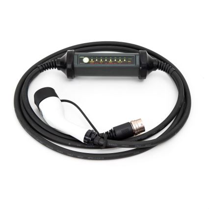 Caricatore portatile per auto con 4 adattatori Tipo 2 32A/480V 22kW 5m IP67