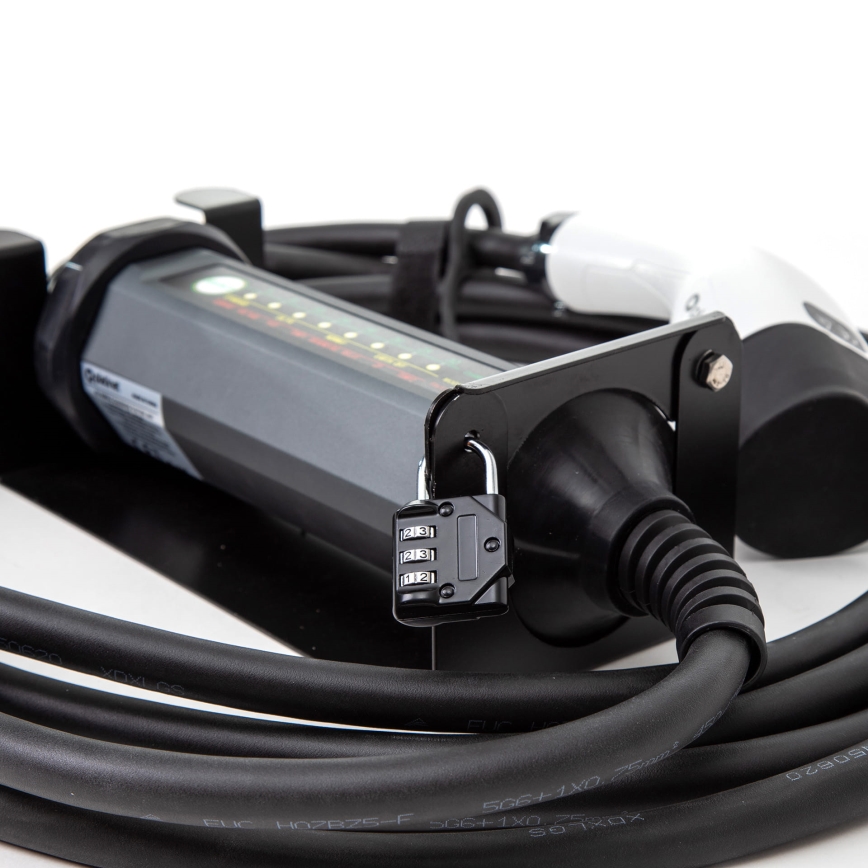 Caricatore portatile per auto con 4 adattatori Tipo 2 32A/480V 22kW 5m IP67