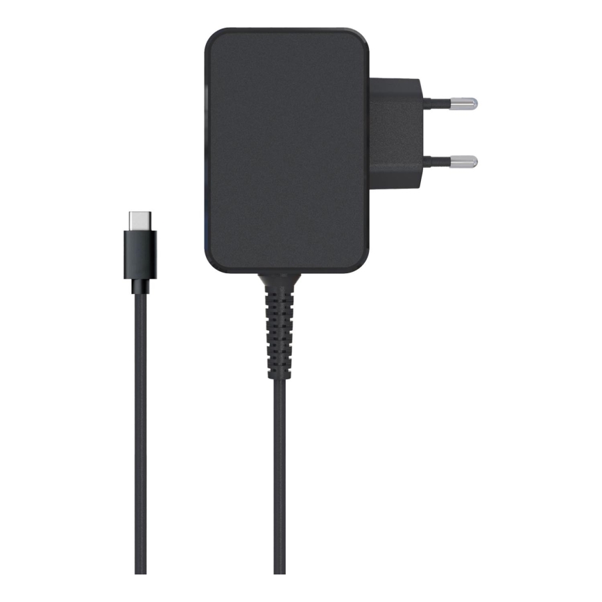 Caricatore Power Delivery USB-C 65W/230V nero