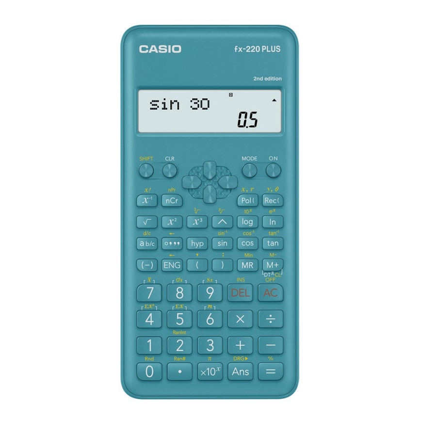 Casio -  Calcolatrice scolastica  1xAAA turchese