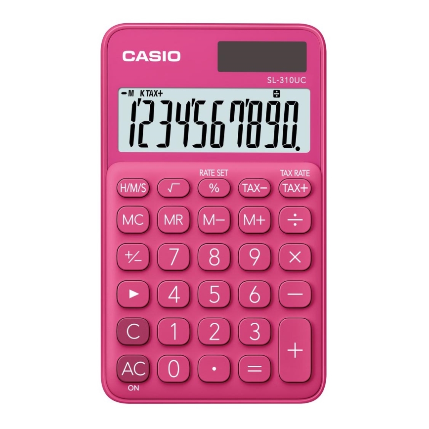 Casio - Calcolatrice tascabile 1xLR54 rosa