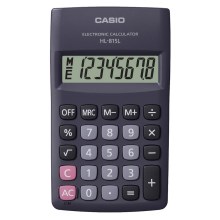 Casio - Calcolatrice tascabile 1xLR6 grigio