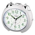 Casio - Orologio a sveglia 1xLR14 bianco/cromo lucido