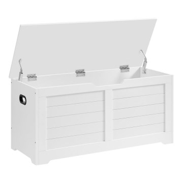 Cassapanca TOVIAN 100x46x40 cm bianca