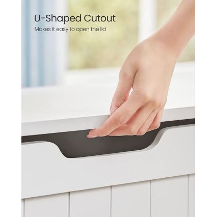 Cassapanca TOVIAN bianca