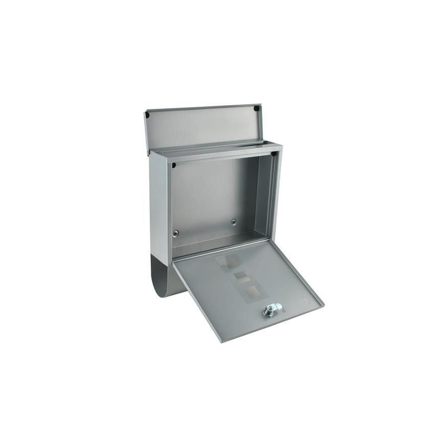 Cassetta postale 34x30,7 cm, argento