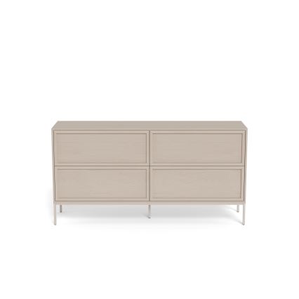 Cassettiera ALIN 157x40 cm taupe