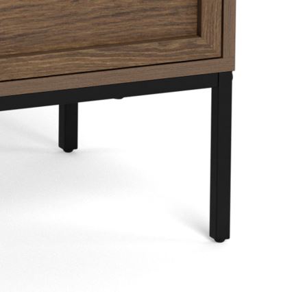 Cassettiera ALIN 80x40 cm marrone