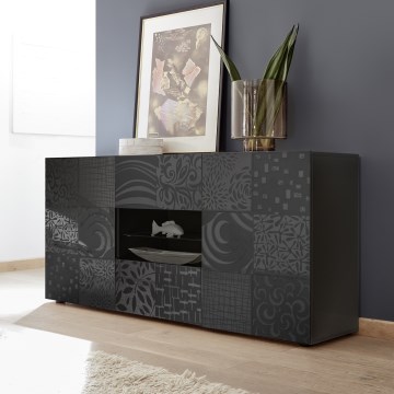 Cassettiera ARIA antracite