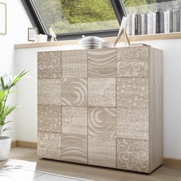 Cassettiera ARIA rovere sonoma