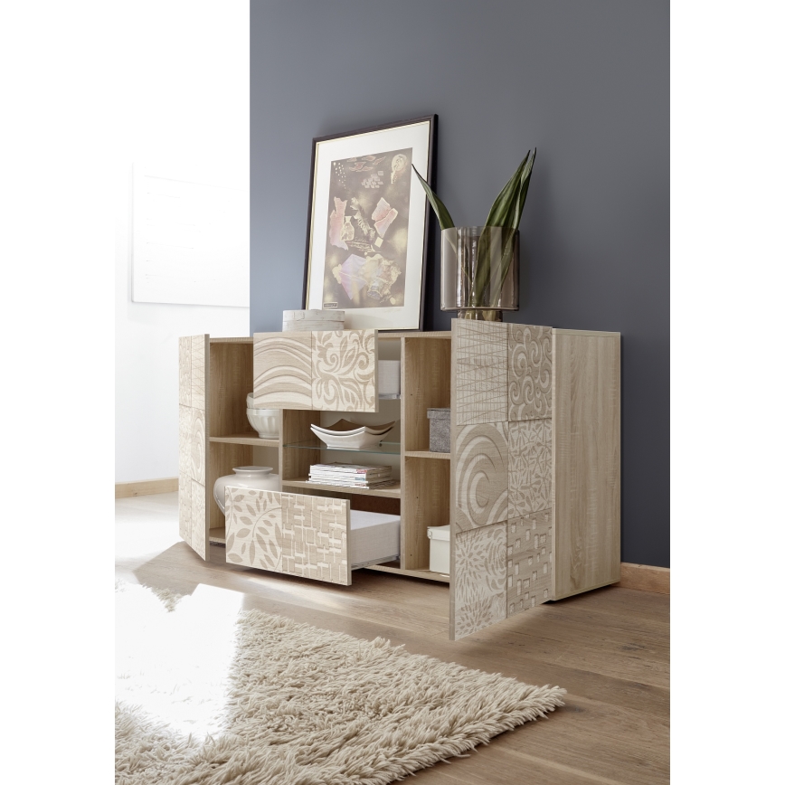 Cassettiera ARIA rovere Sonoma